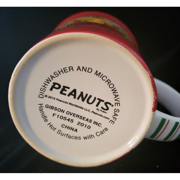 Joy to the World w/Woodstock, Snoopy Christmas Mug-2010 - Picture 6 of 6